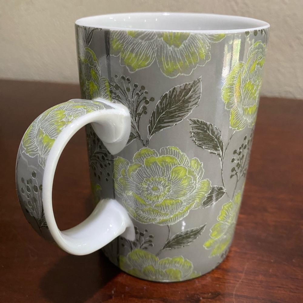 World Market, Ceramic, 3 Piece Tea Cup with Infuser Strainer and Lid - Picture 6 of 9